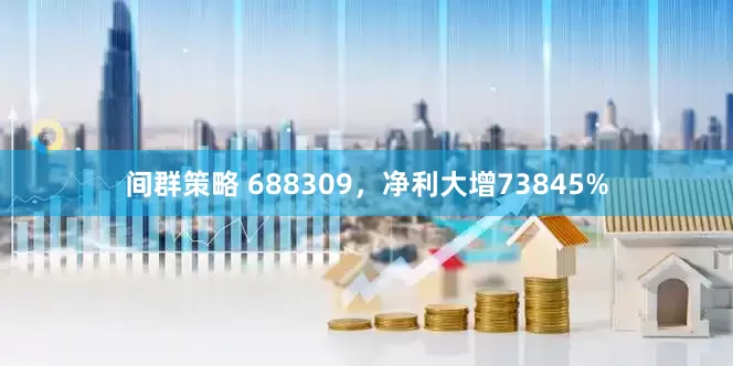 间群策略 688309，净利大增73845%